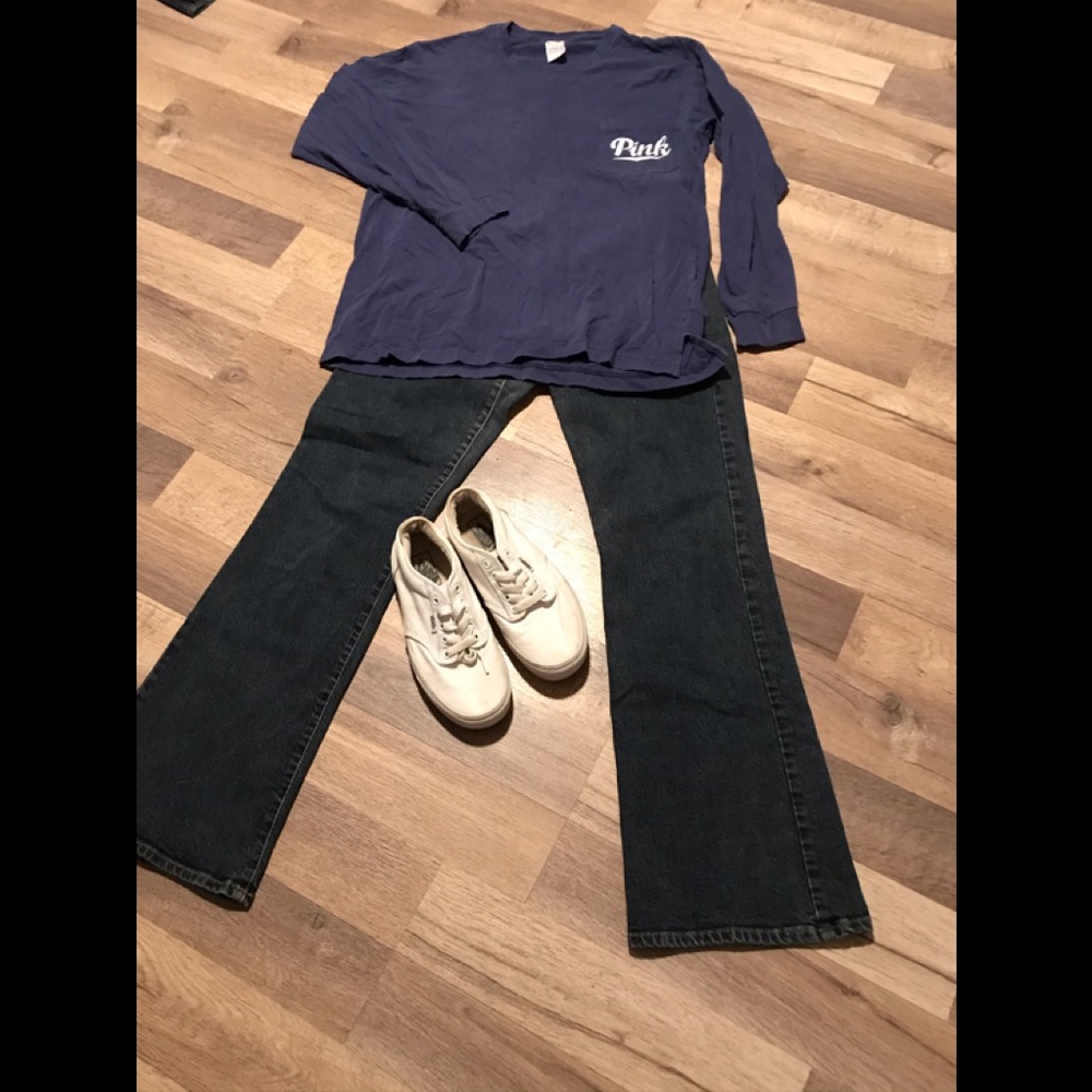 VS PINK L Long sleeve Tee